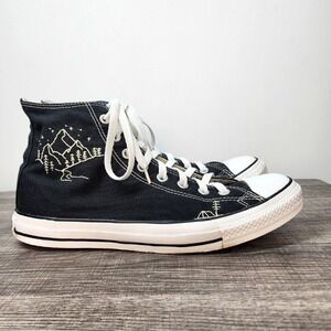 Converse Chuck Taylor All‎ Star High Top Embroidered Mountain Shoes Men 10
